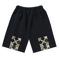 Off-White Logo Arrows Printed Shorts