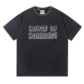 Letter Print T-shirt #G522