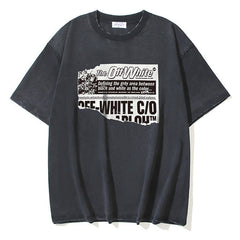 Newspaper Graphic T-shirt
