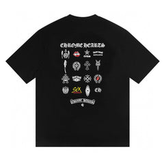 CH Patterned Cotton T-shirt
