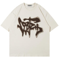 NODP TIFO Letter Print T-Shirts