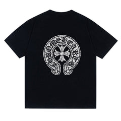 CH Patterned Cotton T-shirt
