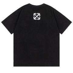Off White Blurred Mary Skater T-Shirt