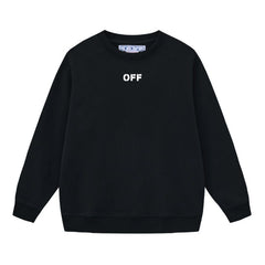 Off White Arrow Pattern Printed Sweatshirts