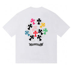 CH Patterned Cotton T-shirt