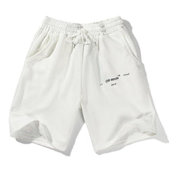 Off-White Brush Arrows Raw-Cut Shorts