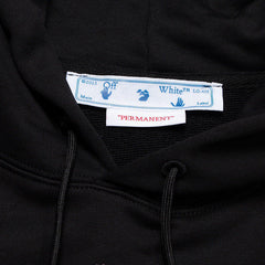 Off White Caravaggio Mercy Arrow Graphic Skate Hoodie Oversize