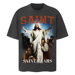 Saint Michael Graphic Printed T-Shirt