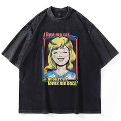 NODP TKPA American retro hip-hop portrait t-shirts
