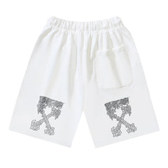 Letter Pattern Shorts