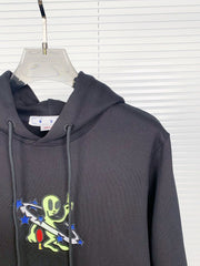 Off White Alien Pattern Arrow Hoodies