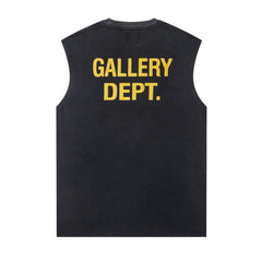 Letter Print Sleeveless T-shirt Vest #G521