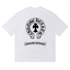CH Patterned Cotton T-shirt