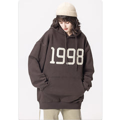 NODP RS Foaming suede printing and fleece Hoodies