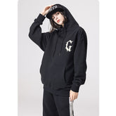 NODP RS Suede foam print Hoodie
