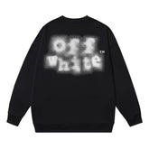 Off White Logo Pattern Printed Sweatshirts