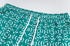 Casablanca Multi Color Printed Short #346