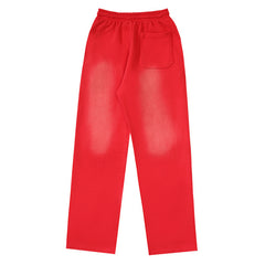 Hellstar Studios Logo Red Flame Sweatpant