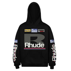 Rhude Petrol Patch Hoodie