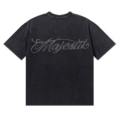 Bulldog Graphic Crop Tee