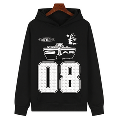 Studios Pattern Printed Hoodie