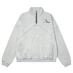 Rhude Quarter Zip Sweatshirt