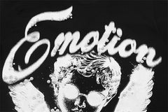 Black “Pearl” Cropped Tee