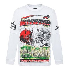 Studios Creative Fun Skull Long Sleeve Tee