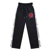 Cupid Embroidery Pattern Pants