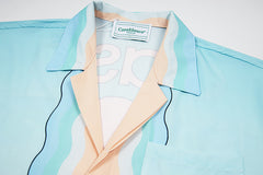 Casablanca Multi Color Printed Shirt #243