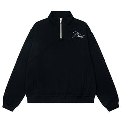 Rhude Quarter Zip Sweatshirt