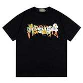 Denim Tears Letter Print T-Shirts