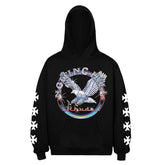 Rhude Eagle Pattern Printed Hoodie