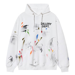 Gallery Dept Splatter Paint Printed Hoodie