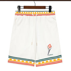 Casablanca Multi Color Printed Short #342