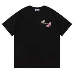 Off White Arrow Pattern Printed T-Shirt