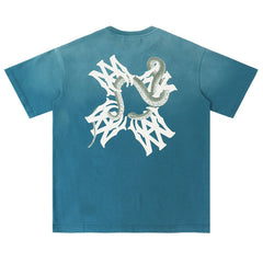 Snake Pattern T-shirt
