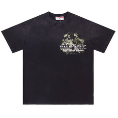 Letter Pattern T-shirt #V2916