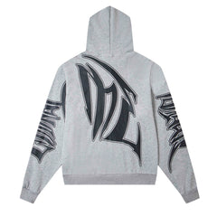 Grey ‘Faded’ Hoodie