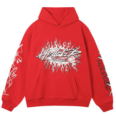 Studios Records Hoodie Red