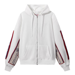 Martine Rose Towel Zip Up Hoodie