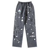 Hellstar Studios Logo Letters Pattern Sweatpant