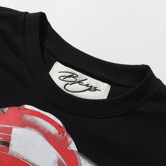 Waves F-Terry Cropped Tee