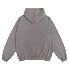 Saint Michael Tears Printed Hoodie