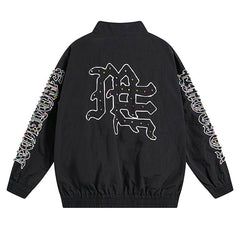 “ME” Rhinestone Nylon Jacket