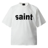 Saint Michael Logo Pattern Printed T-Shirt