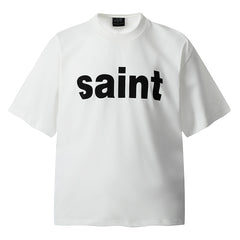 Saint Michael Logo Pattern Printed T-Shirt