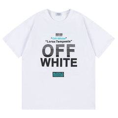 Off White Logo Pattern Printed T-Shirt