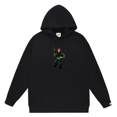 Ape Head Letter Pattern Hoodie