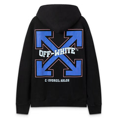 Off-White Logo Arrow Printed Hoodie